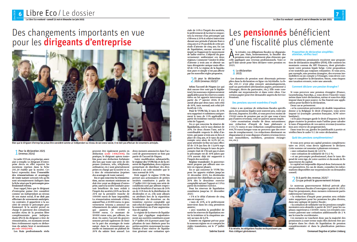 Déclaration IPP 2025 : investisseurs et dirigeants, deux profils